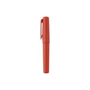 Compact Gel Ink Ballpoint Pen Cap Type 0.5 mm - Red