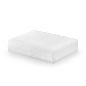 Polypropylene Case 2 Drawer - Wide Flat (W14.5 x D10.2 x H3.5)