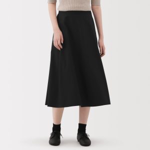 Broadcloth Flared Skirt