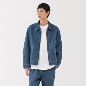 Kapok Blend Denim Blouson