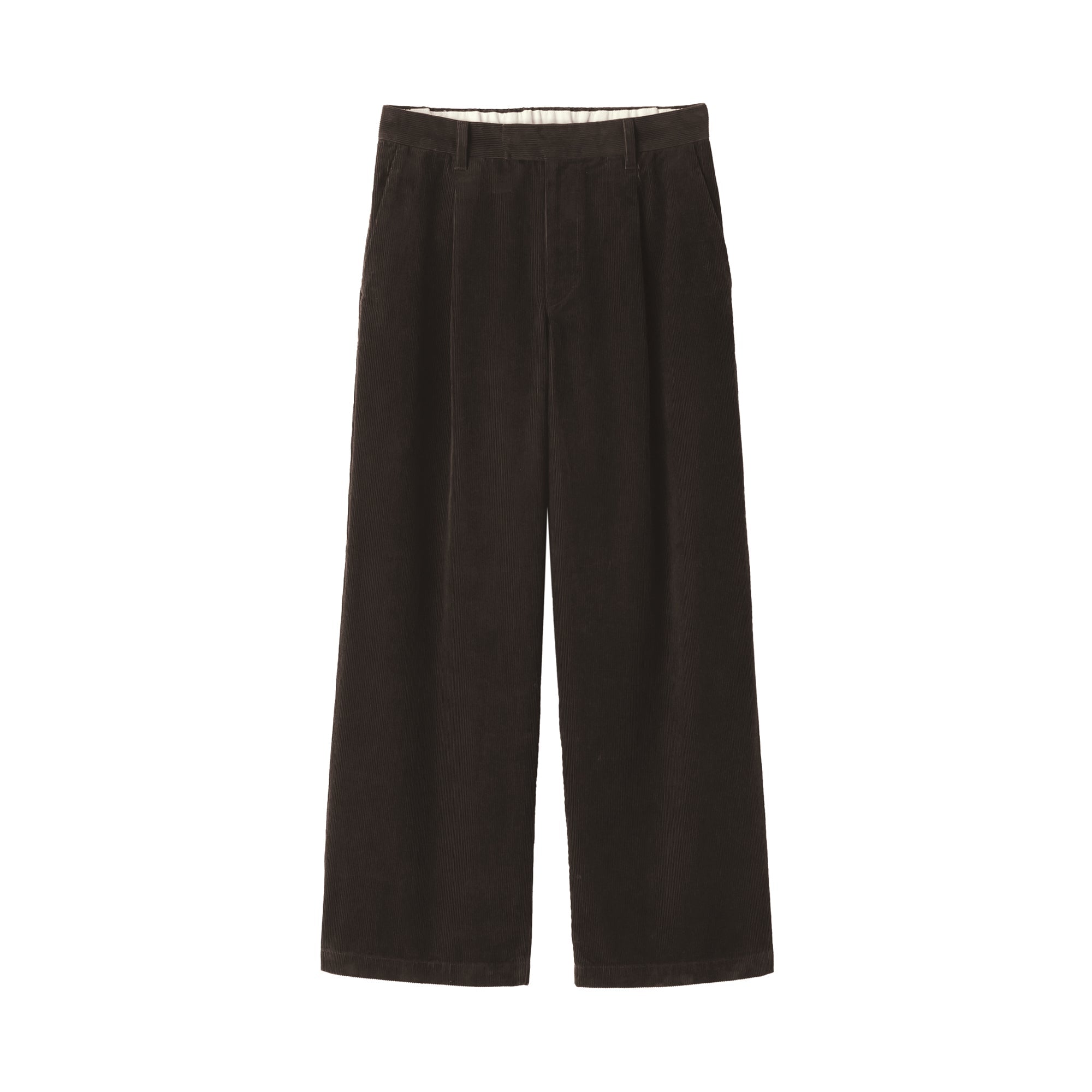 Kapok Blend Corduroy Wide Pants - Image 2