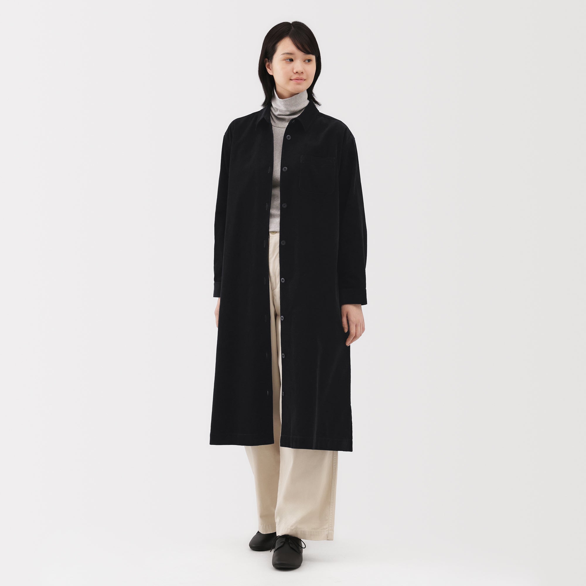 Kapok Blend Corduroy Dress - Image 13