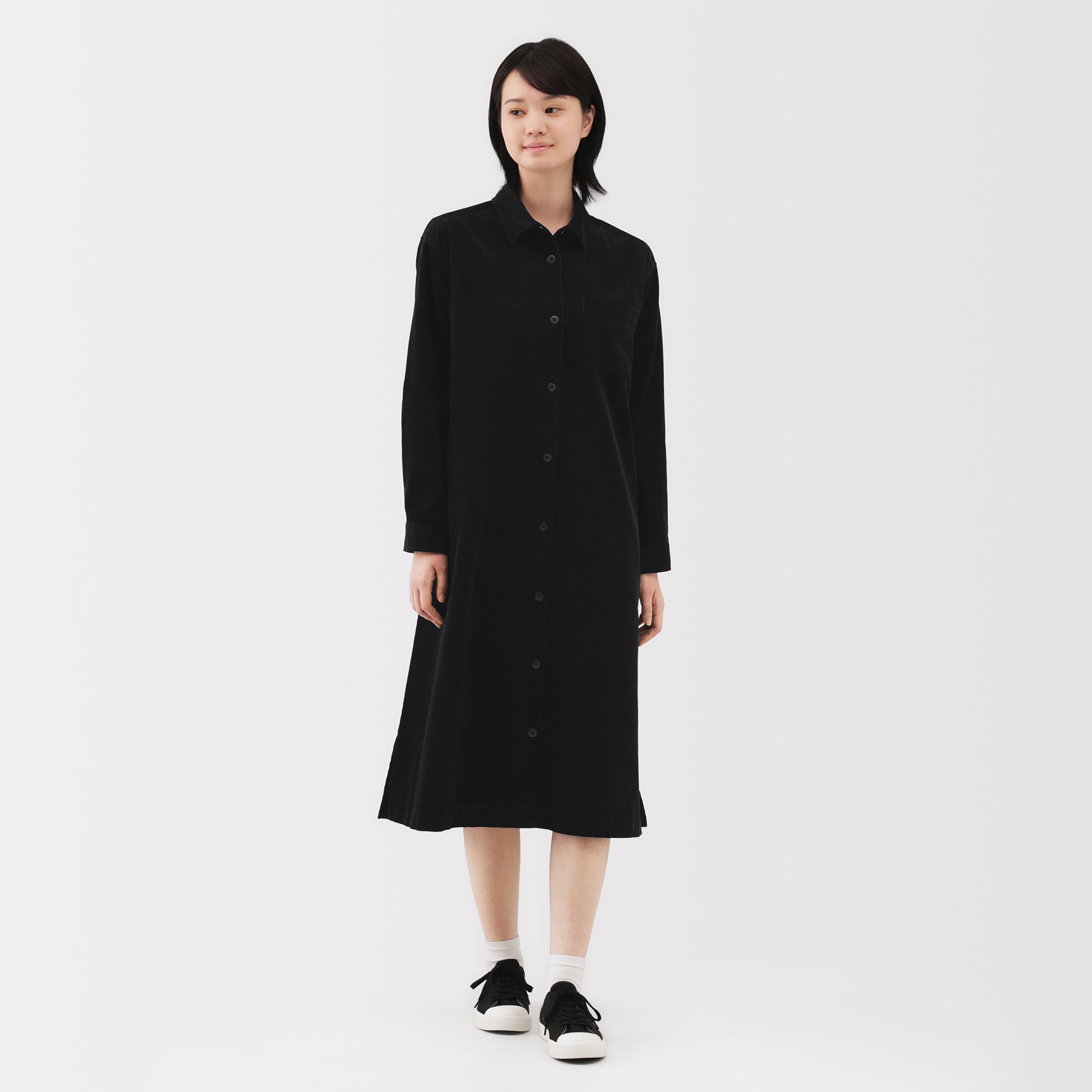 Kapok Blend Corduroy Dress - Image 12
