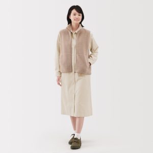 Kapok Blend Corduroy Dress