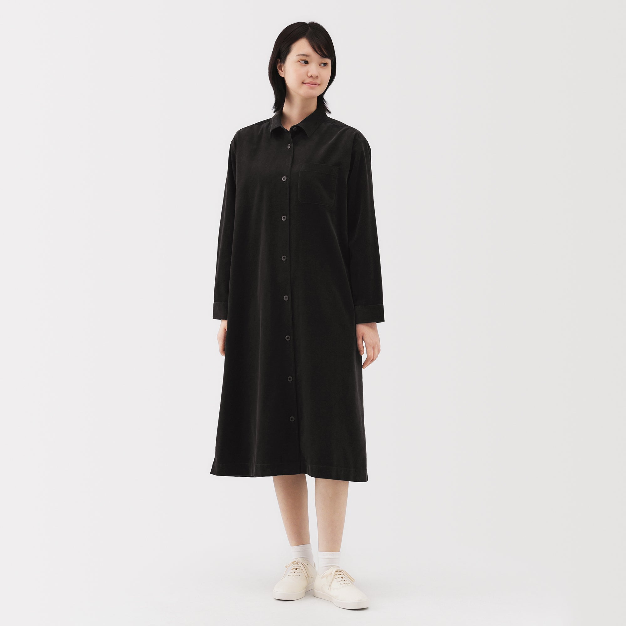 Kapok Blend Corduroy Dress - Image 21