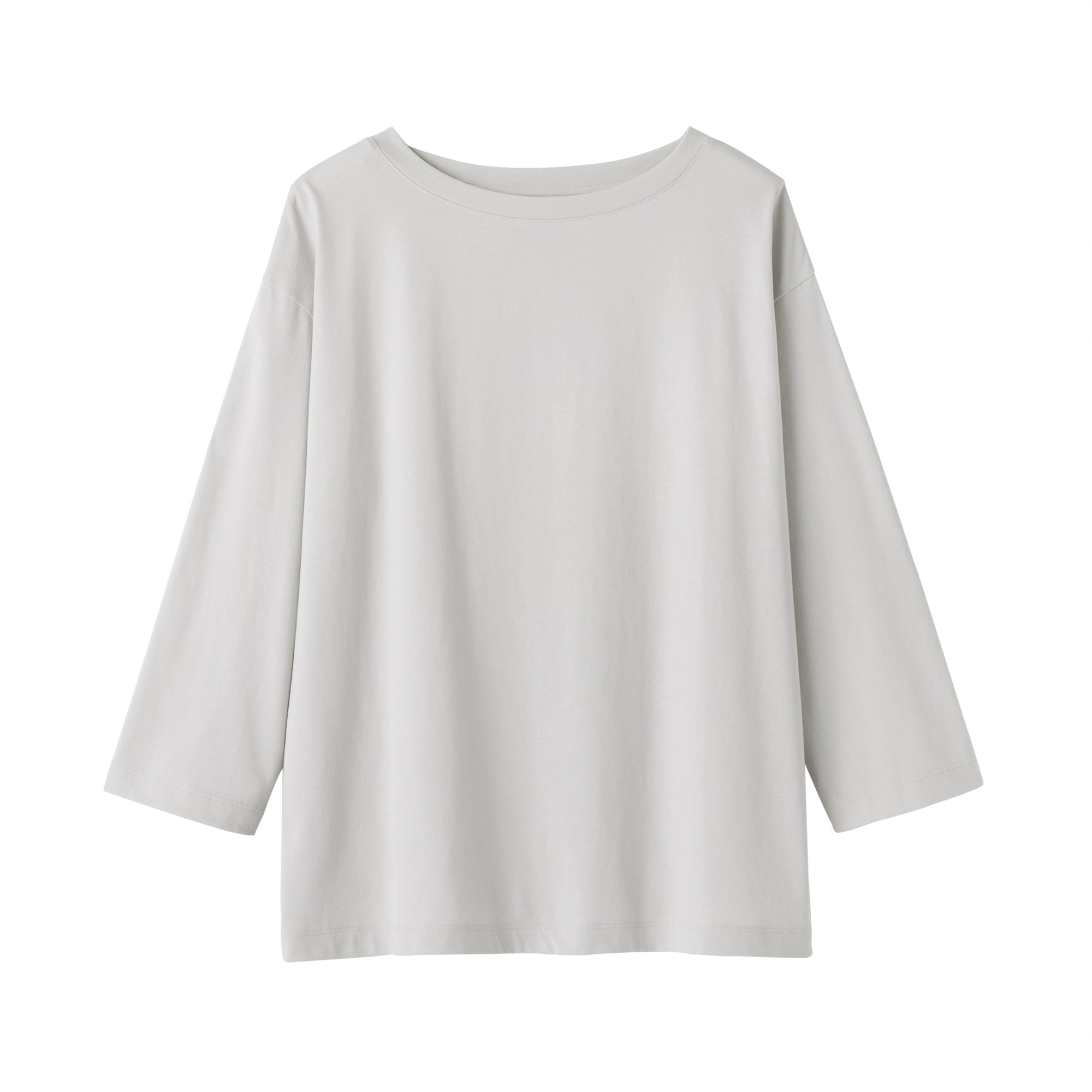 Jersey Boat Neck T-Shirt - Image 18