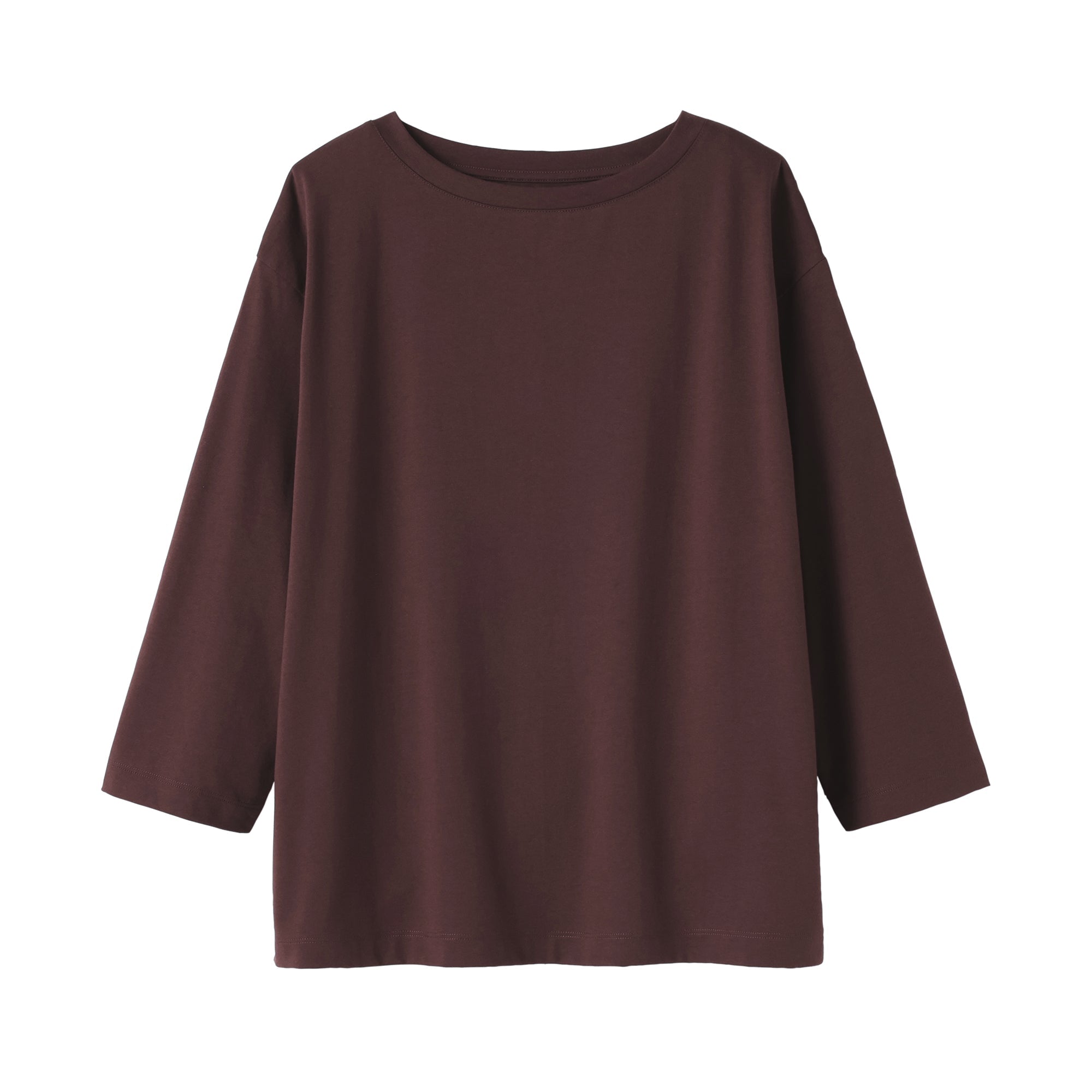 Jersey Boat Neck T-Shirt - Image 42