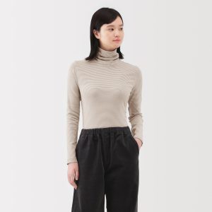 Brushed Turtleneck T-Shirt