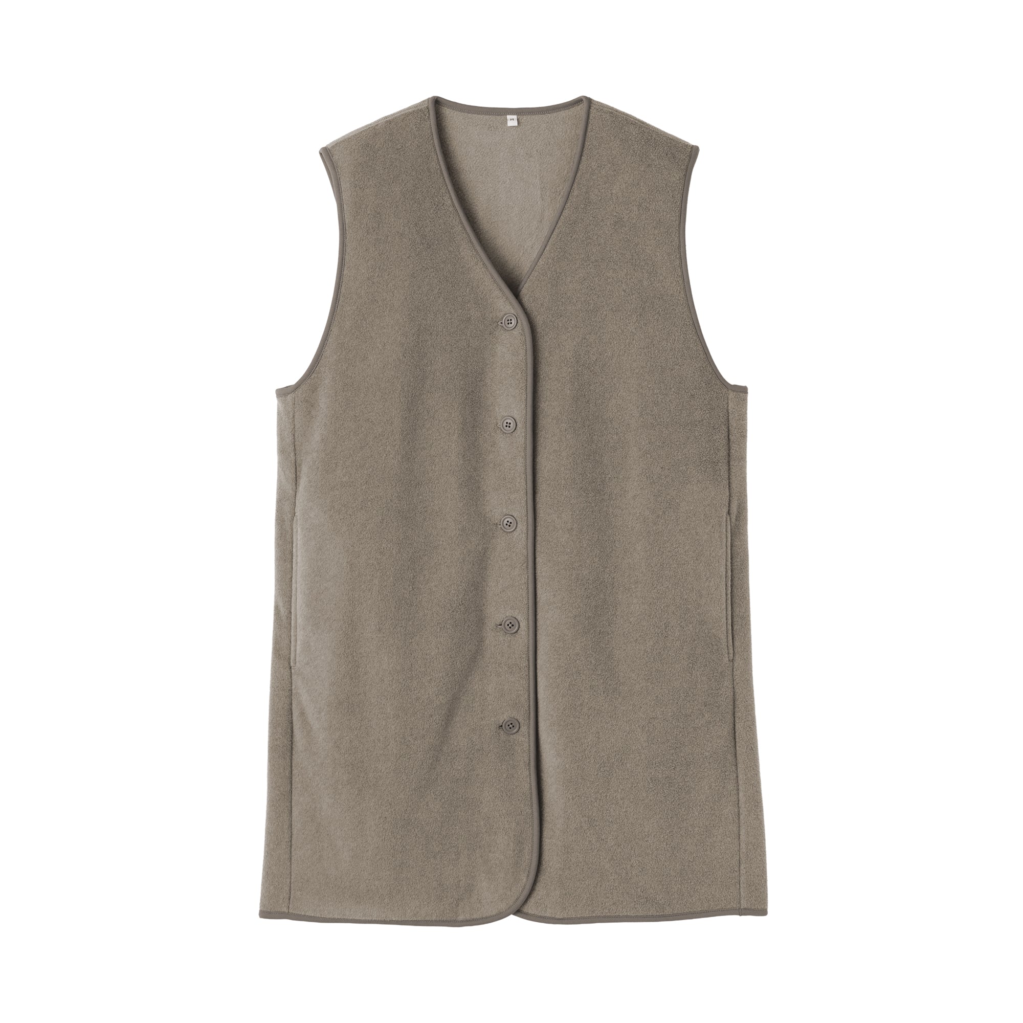 Recyclable Fleece Long Gilet - Image 10