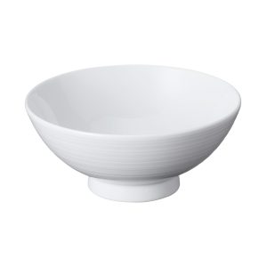 White Porcelain Rice Bowl - Large