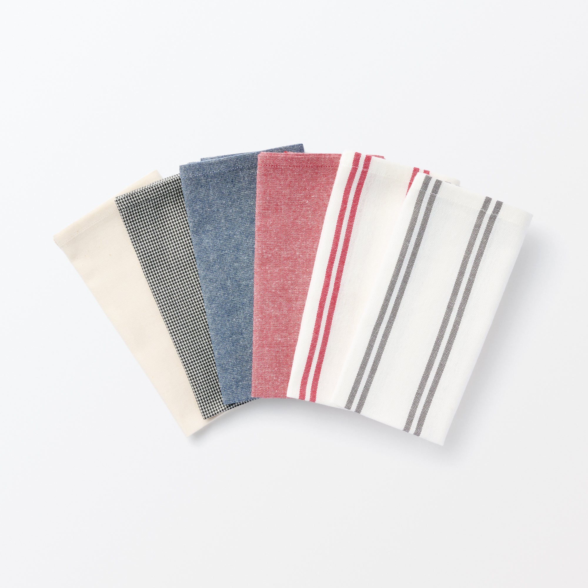 Indian Cotton Napkin - Natural - Image 5