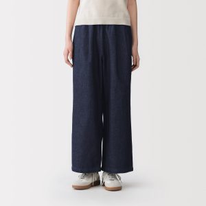 Cotton Linen Denim Easy Pants