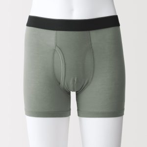 Lyocell Blend Front Open Boxer Briefs