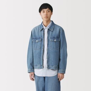 Kapok Blend Denim Blouson