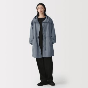 Water Repellent Hooded Coat