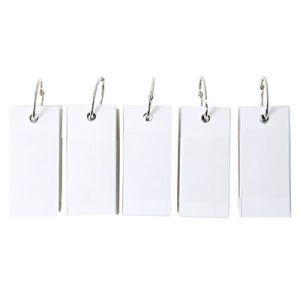Key Ring Memo Block 5 Pieces Set