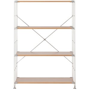 SUS Shelving Unit - Oak - Wide - Medium