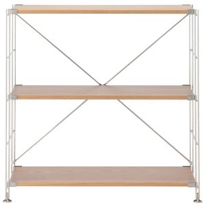 SUS Shelving Unit - Oak - Wide - Small