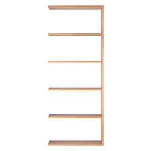 Oak Additional Stacking Shelf - Wide Type - 5 Tiers