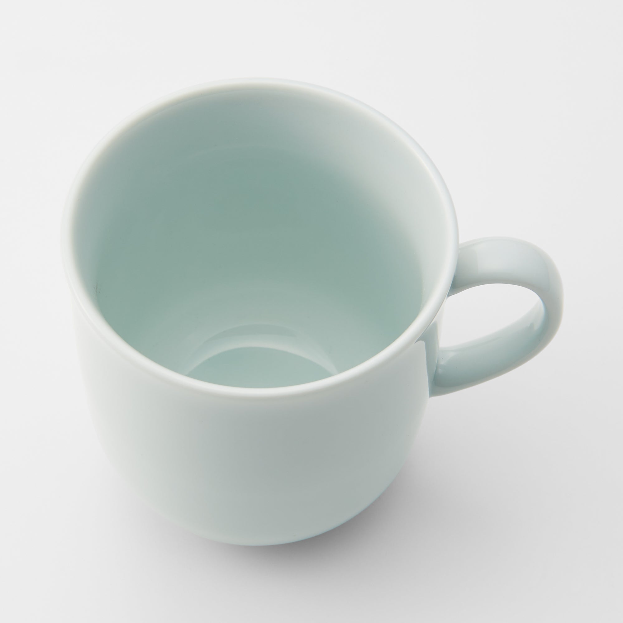 Blue White Porcelain Mug Cup 17 fl oz - Image 2