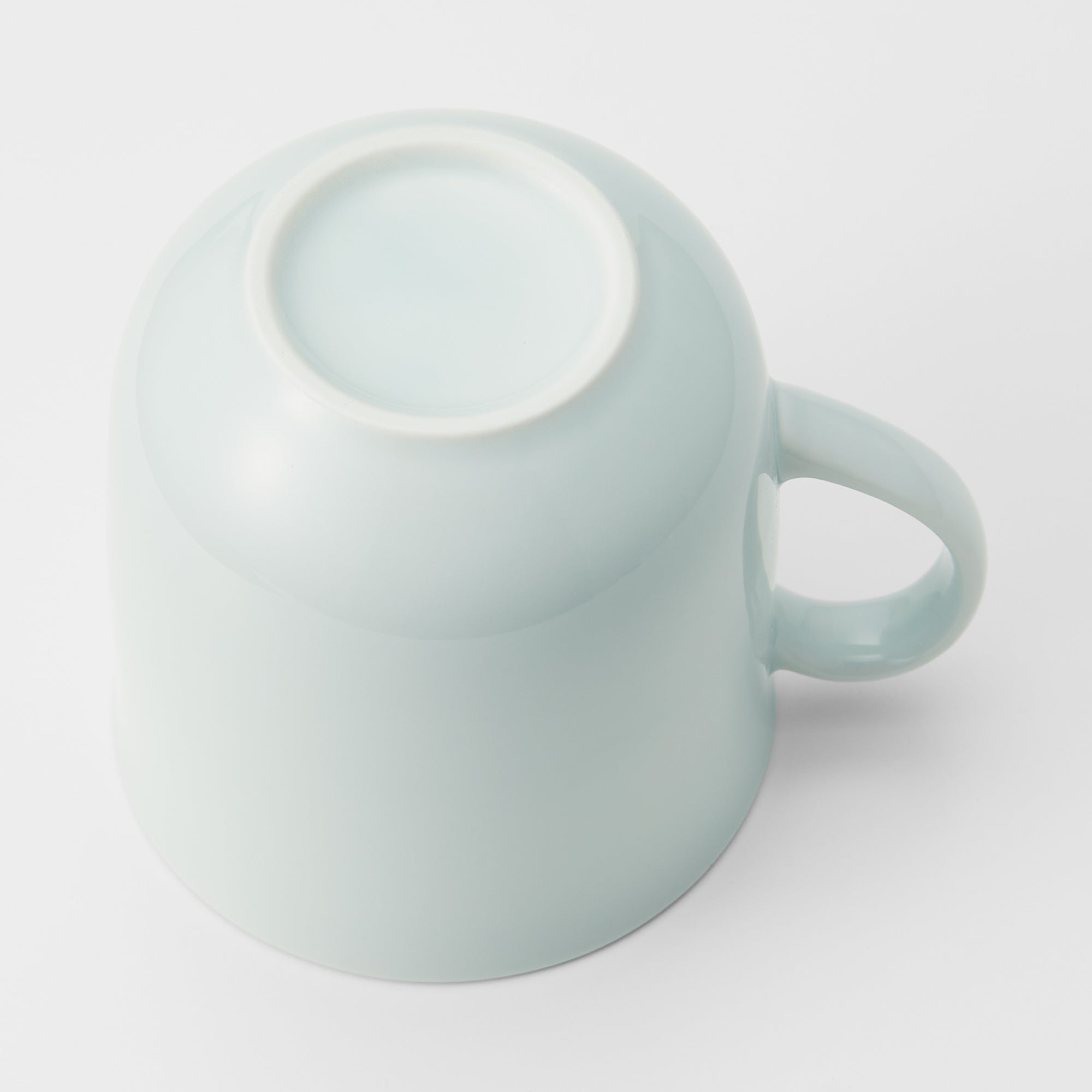 Blue White Porcelain Mug Cup 17 fl oz - Image 3