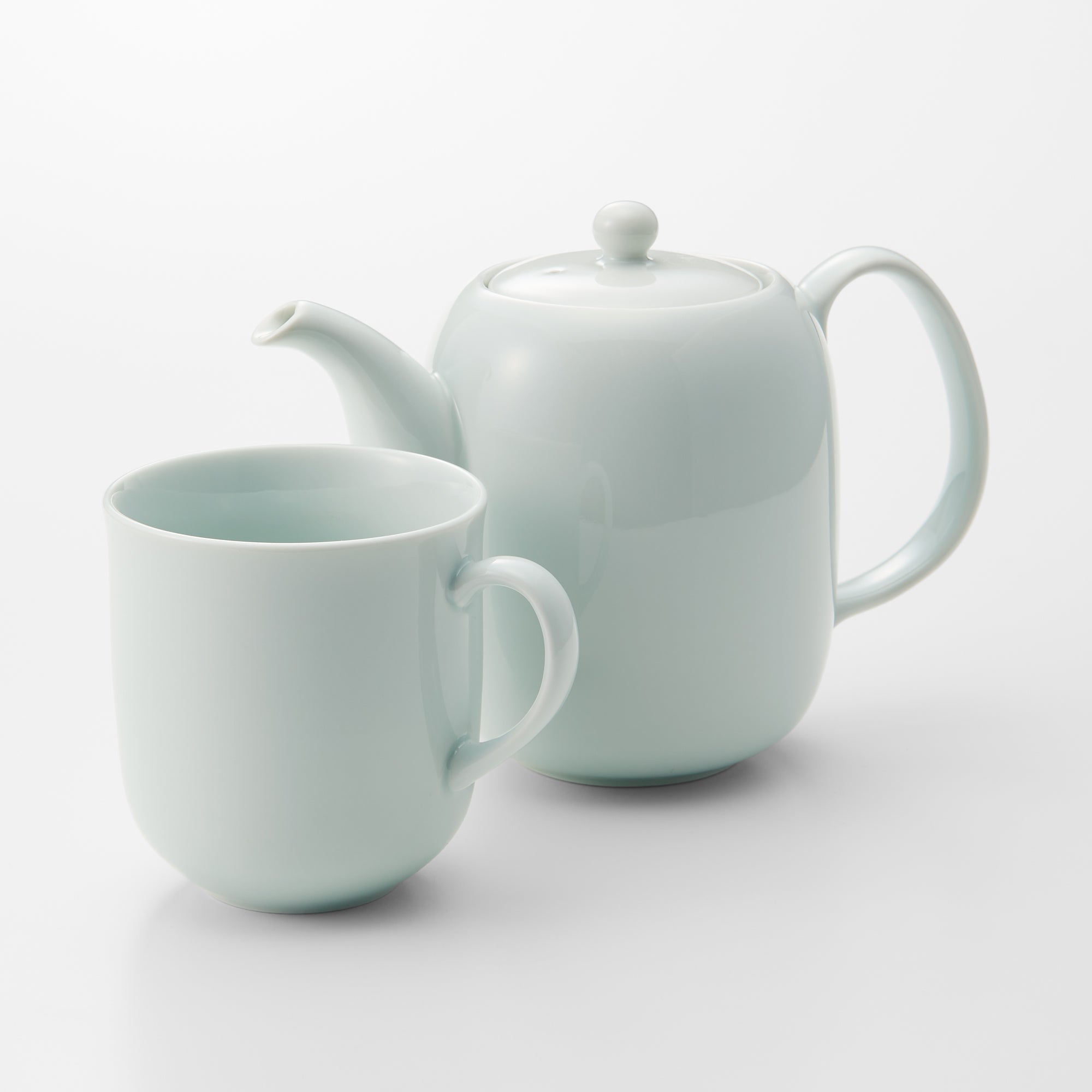 Blue White Porcelain Mug Cup 17 fl oz - Image 6