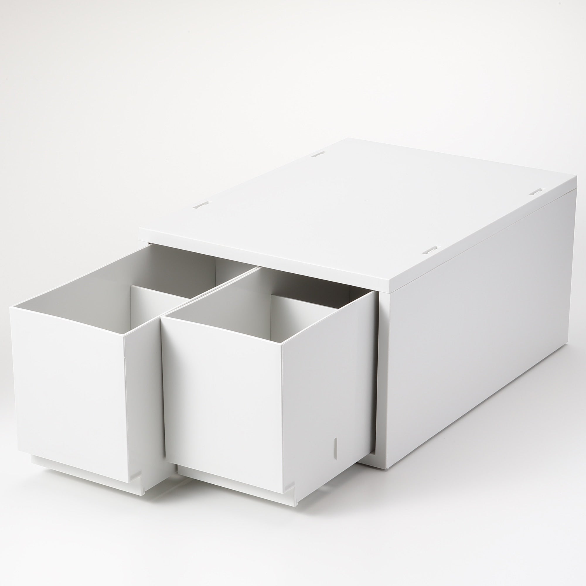 Polypropylene Case 2 Drawer - Deep (W10.2 x D14.6 x H6.9) - Image 6