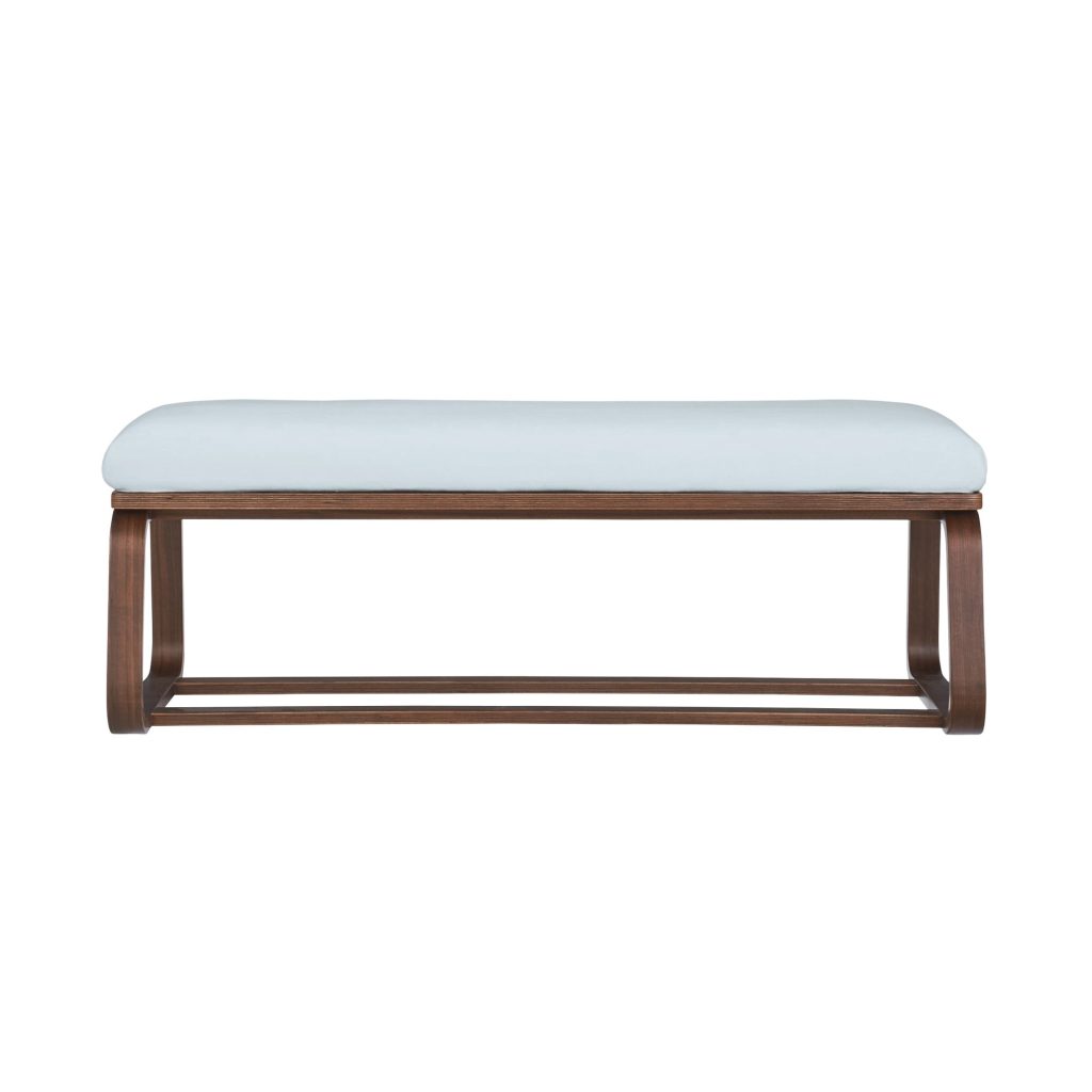 Living Dining Bench 1 - Walnut (Cover Sold Separately)