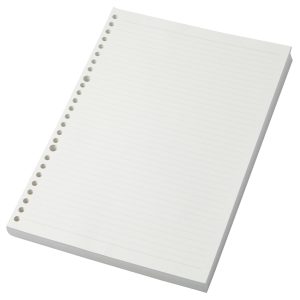 Loose-Leaf Lined Paper 6 mm - B5