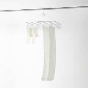 Aluminum Square Hanger with Pegs M 49x45cm