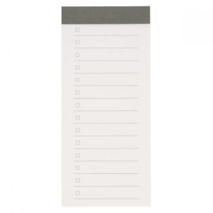 Planting Tree Paper Check List