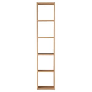 Stacking Shelf Oak - 5 Tiers