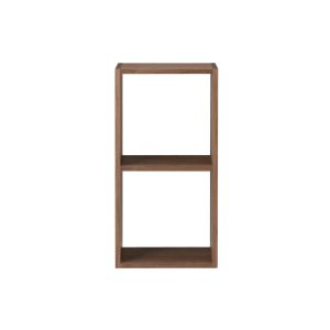 Walnut Stacking Shelf - 2 Tiers