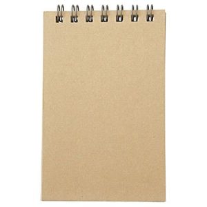 Recycle Paper Double Ringed Memo Pad