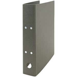 2-Hole File Holder A4 Pipe Type - Dark Gray