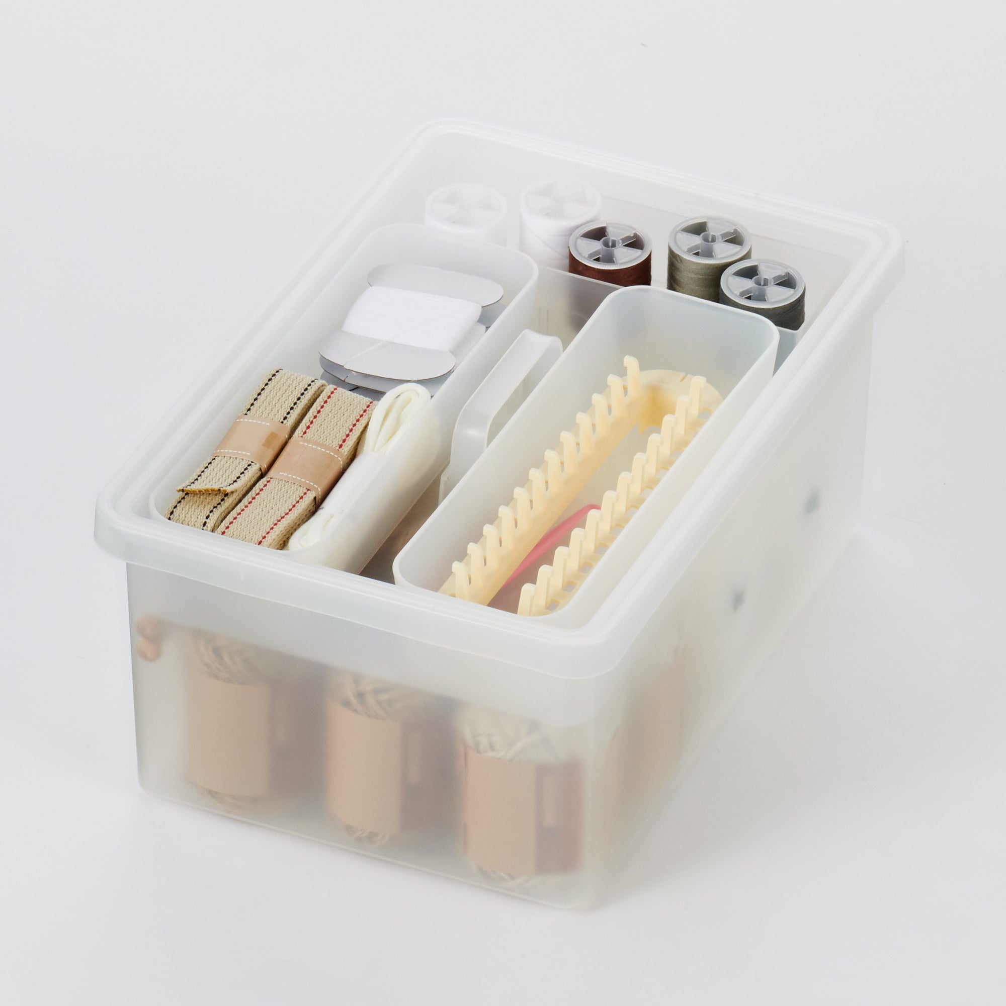 Polypropylene Storage Box - Medium (W14.6 x D9.8 x H6.3) - Image 6