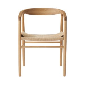 Oak Paper Cord Armchair