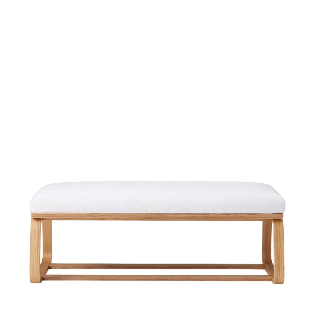 Living Dining Bench 1 - Oak (Cover Sold Separately)