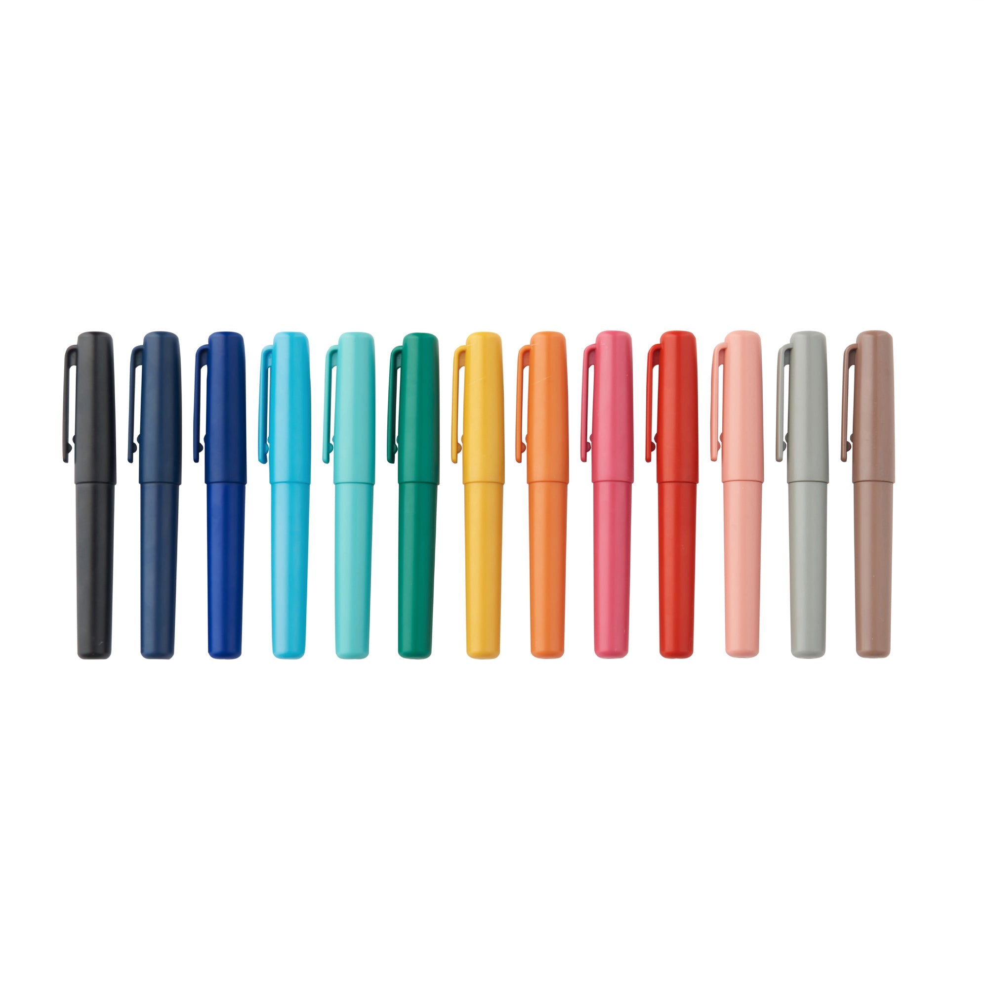 Compact Gel Ink Ballpoint Pen Cap Type 0.5mm - Black - Image 7