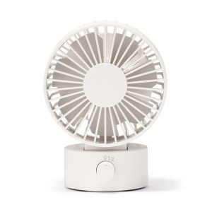 Low Noise USB Desk Fan - White