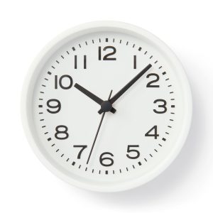 Small Analog Clock with Stand