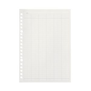 A5 Budget Book Loose Leaf Papers Refill