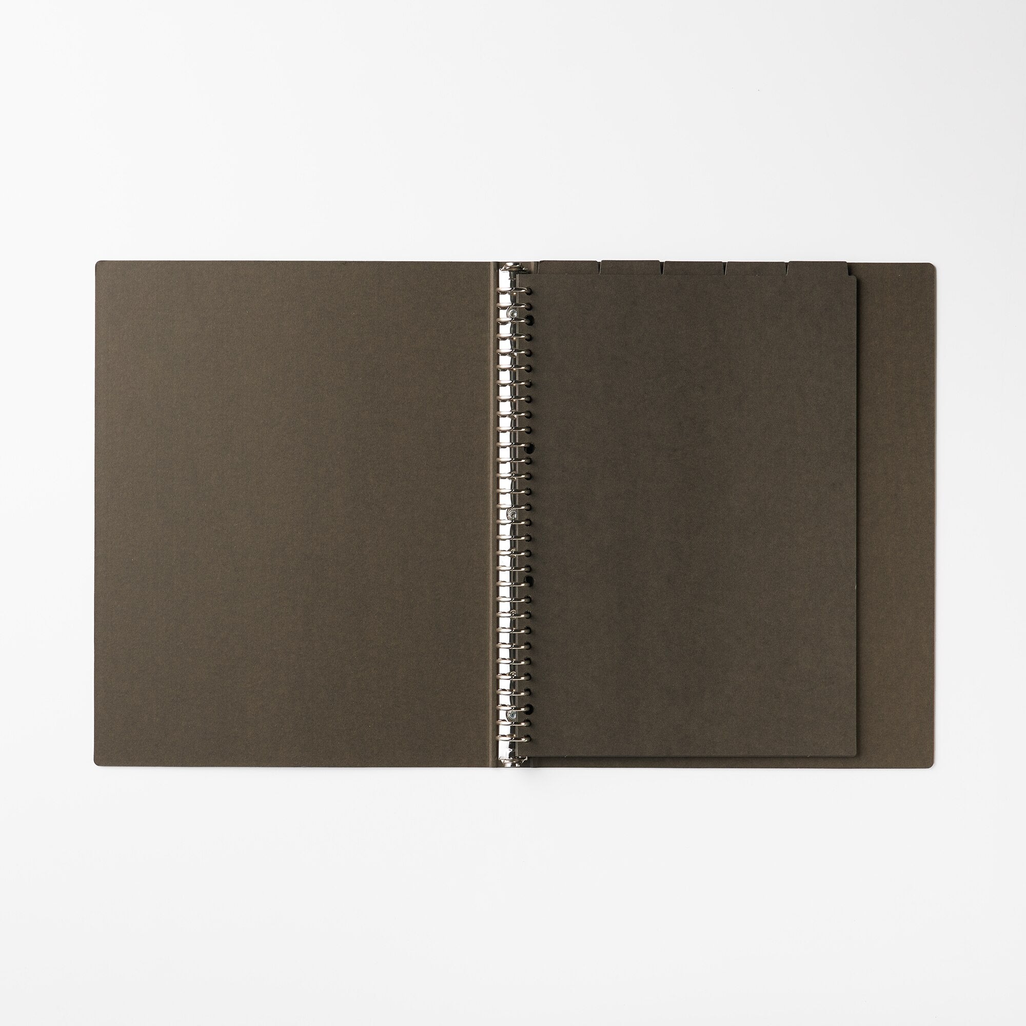 A4 Paper Binder Divider Dark Gray - 30 Holes (5 Pack) - Image 3