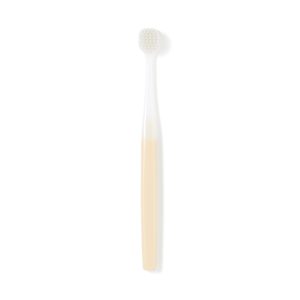 Replaceable Head Wide Soft Toothbrush - Yellow