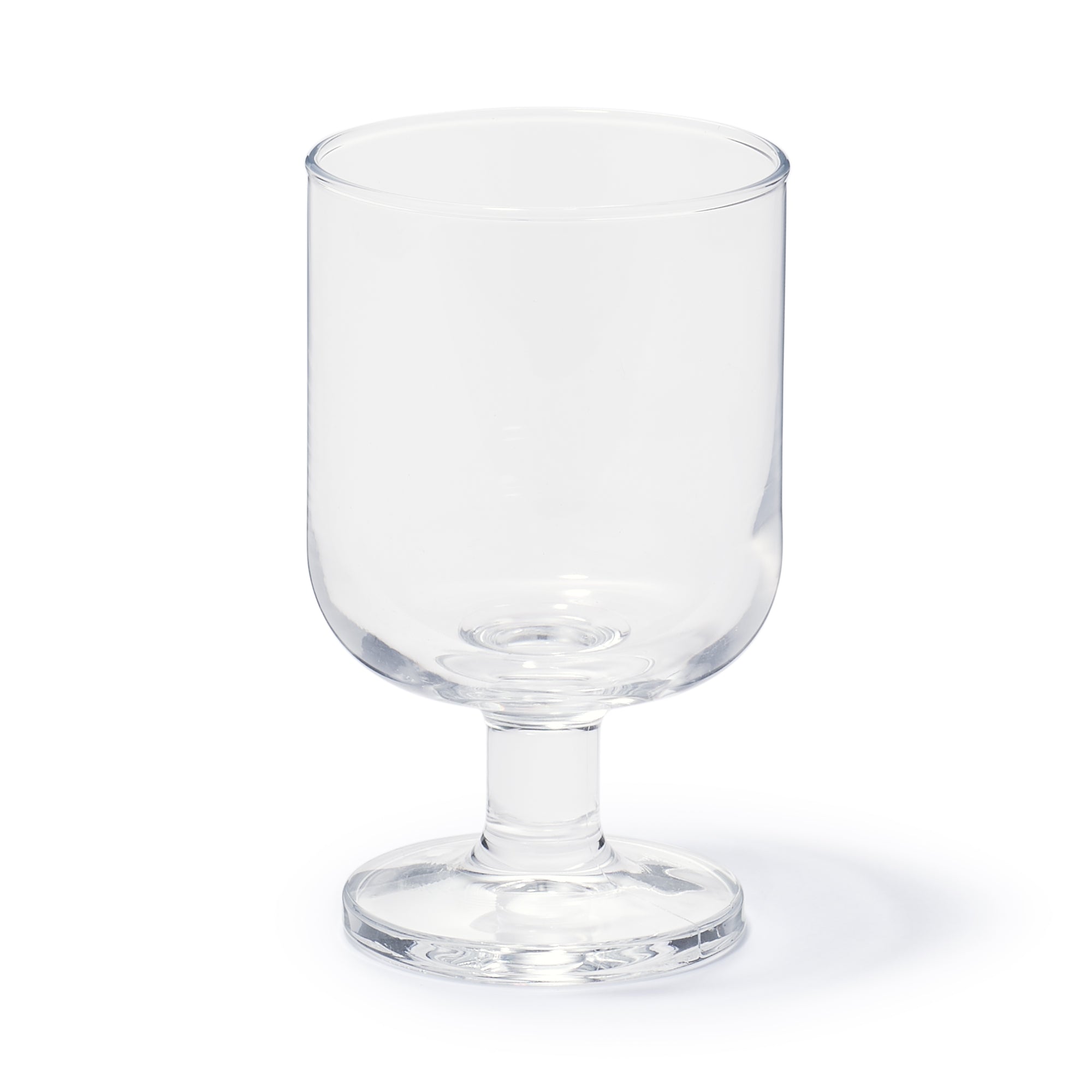 Tempered Glass Stemmed Glass - Small