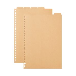 A4 Paper Binder Divider - 30 Holes (5 Pack)