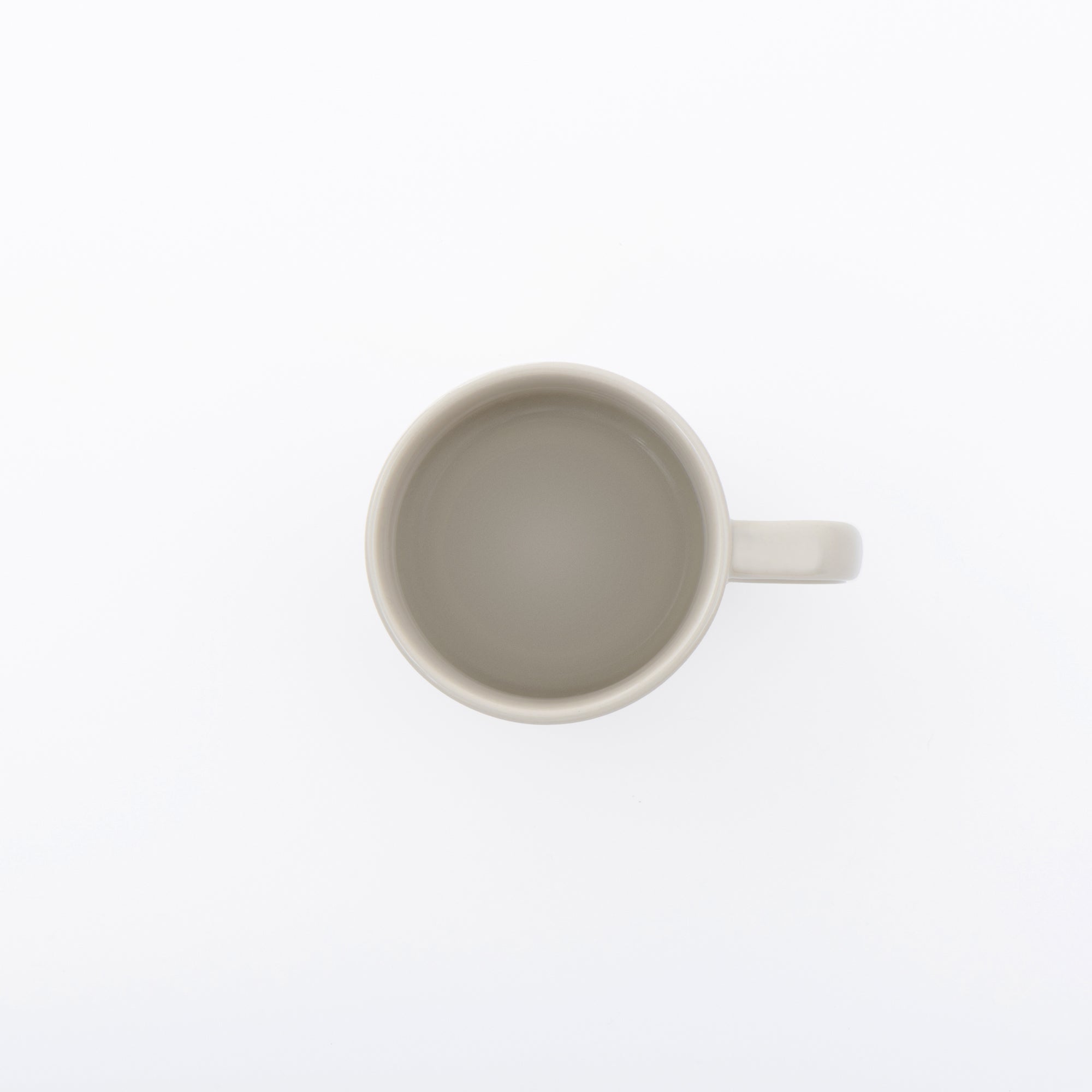 Stoneware Mug Cup (9.1 fl oz) - Gray Beige - Image 3