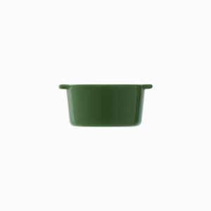 Stoneware Mini Cocotte Bowl (Dia. 4.5) - Green