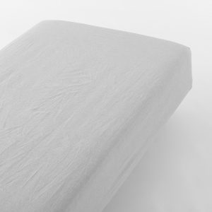 Washed Cotton Fitted Sheet