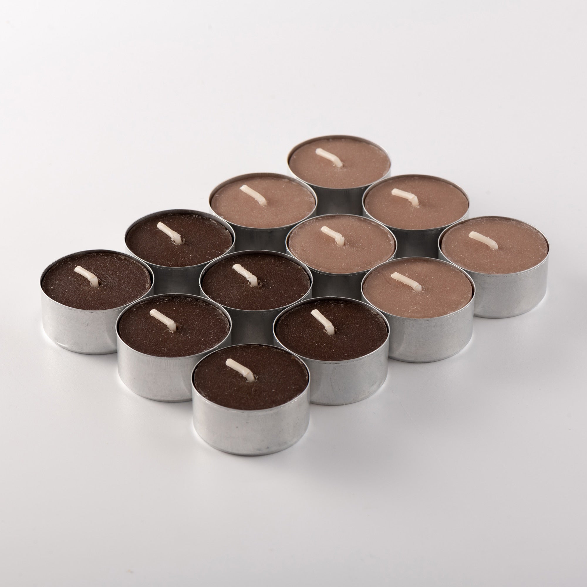 Scented Tealight Candle - Woody (12 Pack)